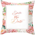Axyaa Valentine's Day Parchment Pillow Set for Home Sofa, Square Pillowcase