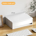 Axyaa 6-Tier Desk Organizer with Drawers and Dividers for Office, Jewelry, Cosmetics, and More