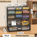 Axyaa Mesh Desktop Organizer - Multi-Functional Pen Holder & Storage Rack for School, Home, Office