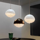 Axyaa Luxury Crystal Chandelier Pendant Lights for Home Dining Room Decor