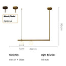 Axyaa Modern LED Pendant Lights for Home Decor and Lighting