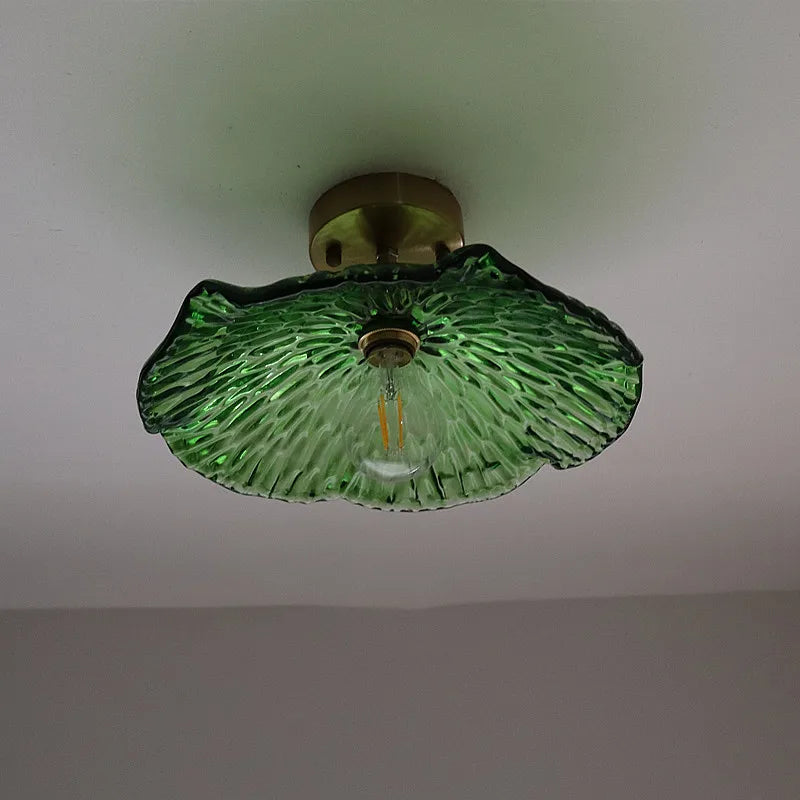 Axyaa Frosted Glass LED Ceiling Lamp for Modern Indoor Lighting