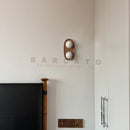 Axyaa Walnut Wood Wall Sconce Light for Living Room, Bedroom, Study - Modern Nordic Design