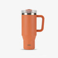Axyaa Stainless Steel Vacuum Tumbler with Straw and Handle