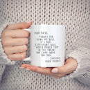 Axyaa Boss Lady Boss Mug Gift Birthday Novelty Ceramic Tea Coffee White 11 oz