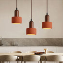 Axyaa Retro LED Dining Table Light - Small Round Modern Pendant Lamp
