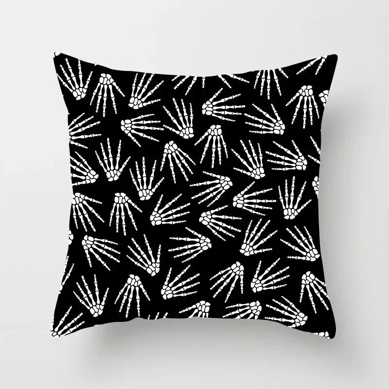 Axyaa Black and White Nordic Style Car Pillowcase Sofa Pillow Cover