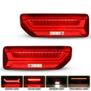 Axyaa LED Tail Lamps for Suzuki Jimny 2019-2023 Tail Lights Turn Signal Reverse Brake