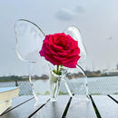 Modern Minimalist Axyaa Acrylic Butterfly Vase for Stylish Living Room & Bedroom Decor