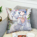Axyaa Genshin Impact Pillow Covers 45x45 Fall Decor Sofa Cushion Pillowcase