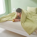 Axyaa Spandex Cool Silk Watermelon Antibacterial Summer Quilt