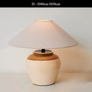 Axyaa Retro Ceramic Floor Lamp Jar Design LED Light Living Room Decor