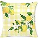 Axyaa Lemon Fruit Series Cushion Cover 45x45cm Home Decorative Pillowcase