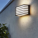 Axyaa Modern Stripe Entrance Wall Lamp for Outdoor Staircase, Balcony, Garden, Terrace