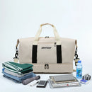 Axyaa Expandable Duffle Bag for Women: Stylish, Sporty, Spacious, One-Shoulder Fitness Bag!
