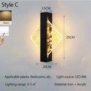 Axyaa Acrylic Wall Lamp for Passageway, Background, Corridor & Master Bedroom