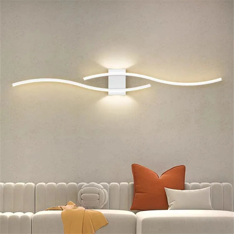 Axyaa Modern LED Wall Sconce Art Deco Light for Living Room Staircase Hallway