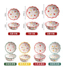 Axyaa 6-inch Ceramic Steaming Egg Bowl Tableware Oat Fruit Salad Plate
