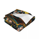 Axyaa Birthday Girl Limited Edition Vintage Style Throw Blanket