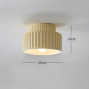 Axyaa Nordic Resin Ceiling Light for Bedroom Hallway Living Room
