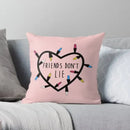 Axyaa Friends Don't Lie Anime Pillowcase for Sofa, Office, or Bed