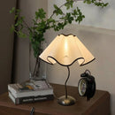 Axyaa Nordic LED Table Lamp for Bedroom Living Room Bedside Retro Bar Coffee Dining Night Light