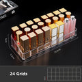 Axyaa Lipstick & Makeup Organizer: Cosmetic & Nail Polish Display Holder Box