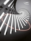 Axyaa Modern Minimalist LED Chandeliers with Remote Control