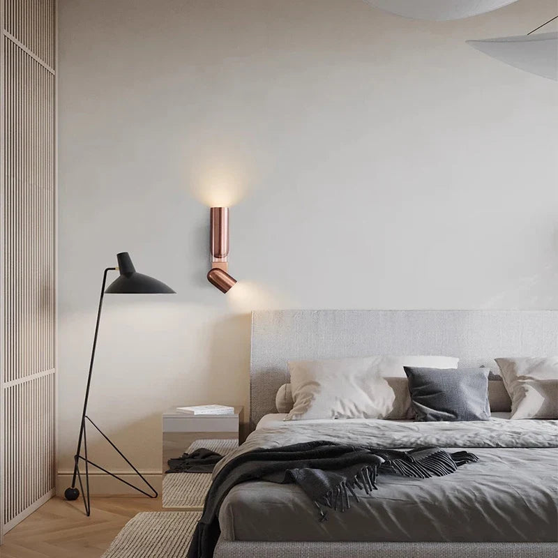 Axyaa Rotating Adjustable Wall Lamp for Living Room, Dining Room & Bedside