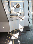 Axyaa Nordic Bird Chandelier: Modern LED Pendant for Home, Restaurant & Staircase