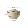Axyaa Ceramic Soup & Ramen Bowl Set - Restaurant Tableware