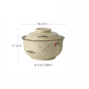 Axyaa Ceramic Soup & Ramen Bowl Set - Restaurant Tableware