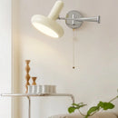 Axyaa Rotatable Nordic LED Wall Lamp Sconce with Pull Chain Switch