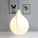 Axyaa Silk Chandelier LED Pendant Lamp for Living Room Wabi Sabi Style