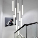 Axyaa LED Pendant Light Chandeliers for Living Room Staircase Indoor Lighting