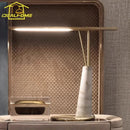 Axyaa Marble LED Table Lamp - Minimalist Design for Bedroom, Living Room