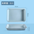 Axyaa Deepening Tray: Multifunctional Plastic Kitchen Deli Dish for Storage and Serving