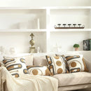 Axyaa Morocco Tufted Nordic Pillow Case Set - Boho Cotton Cushion Covers for Home Decor