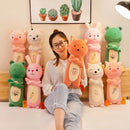 Axyaa Cute Animal Pillow Plush Doll for Sleeping - Perfect Birthday Gift for Girls