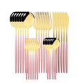 Axyaa 30-Piece Stainless Steel Cutlery Set for Kitchen Tableware