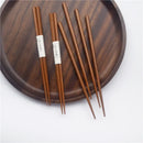 Axya Hexagonal Wooden Chopsticks - Eco-Friendly Japanese Tableware