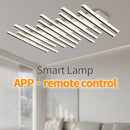 Axyaa Nordic LED Ceiling Chandelier for Modern Living Room Dining Bedroom