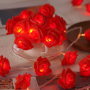 Axyaa LED Rose Fairy Lights for Romantic Bedroom Decor