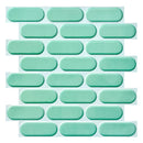 Axyaa 3D Subway Tile Wall Panel Sticker for Kitchen Bathroom Living Room