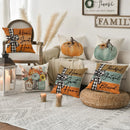 Axyaa Fall Pumpkin Home Sweet Home Pillow Covers