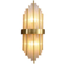 Nordic Crystal Wall Lamp Modern Simple Bedroom Lighting by Axyaa