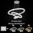 Axyaa Crystal Chandelier: Modern Large Pendant Lights for Living Room, Bedroom Ceiling Lamp