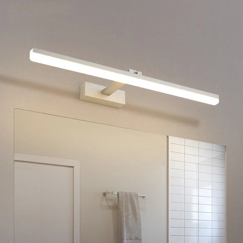 Axyaa Modern LED Vanity Bathroom Wall Light in Gold/Silver/Black, 220V