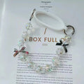 Axyaa Beads Tumbler Handle Strap: Kawaii Water Bottle Sling Holder