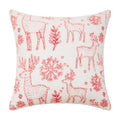 Axyaa Christmas Chenille Pillowcase Cojines Festive Living Room Cushion Cover